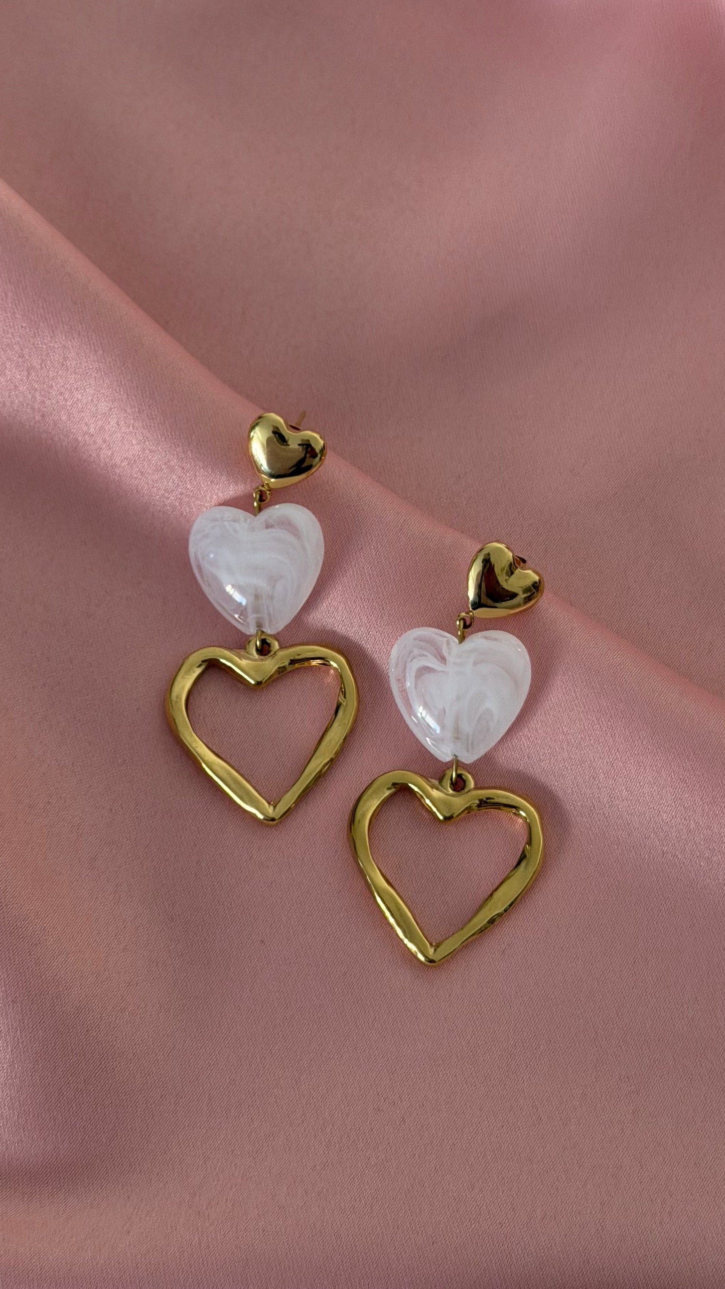 Boucles d’oreilles Coton