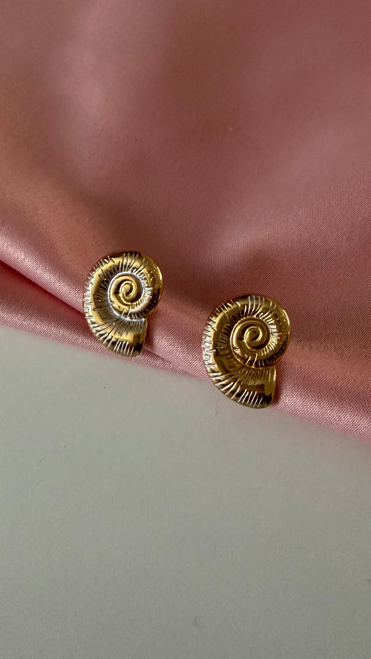 Boucles d’oreilles Arielle blanche