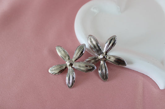 Boucles d'oreilles Néolia Argentées